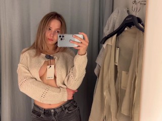 See through tops try on haul