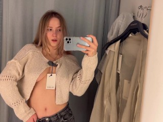 See through tops try on haul