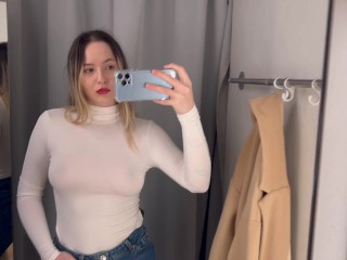 See through Haul 4K Transparen Try On Haul