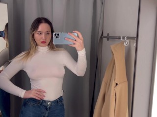 See through Haul 4K Transparen Try On Haul