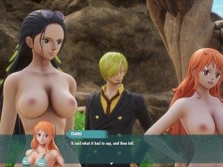 One Piece Odyssey Nude Mod Installed Game Play [part 05] Porn game play [18+] Sex game