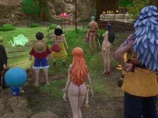 One Piece Odyssey Nude Mod Installed Game Play [part 05] Porn game play [18+] Sex game