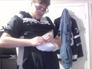 Unboxing and wearing maid outfit (COSPLAY)