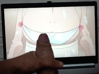 Masturbating Until I Cum While Watching Hentai Overflow Dublado Dubbed Uncensored