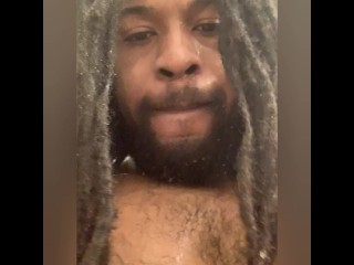 Stroking my dick with soap 🧼