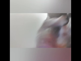 Stroking my dick with soap 🧼