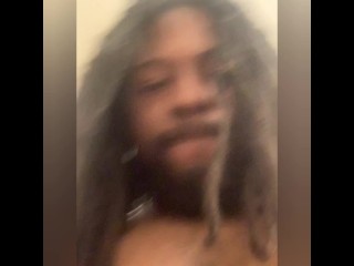 Stroking my dick with soap 🧼