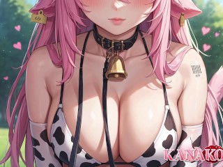 [ASMR PREVIEW] - MILKING BREEDING SEASON - Tiny Tight Cowkini Cosplay