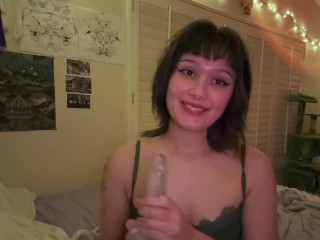 Sweet Girl Gives JOI + Cum Countdown ~ Full Video On Onlyfans