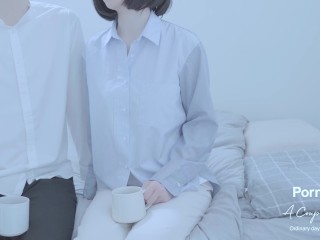 カップルの日常 /カップル/素人/フェラ/人妻/若妻/おっぱい/美女/美人/嫁/恋人/NTR/手コキ/寝取り/寝取られ/フェラ/乳輪/後背位/バック/中出し