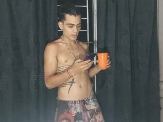 MY BROTHER IS IN A WHEELCHAIR AND NEEDS HELP WITH HIS DICK - homemade sex with my horny stepbrother