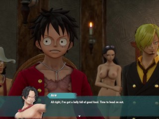 One Piece Odyssey Nude Mod Installed Game Play [part 10] Porn game play [18+] Sex game