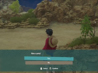 One Piece Odyssey Nude Mod Installed Game Play [part 11] Porn game play [18+] Sex game