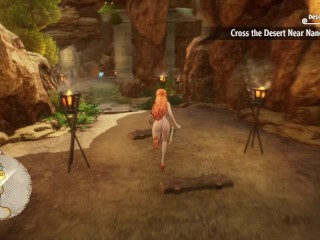 One Piece Odyssey Nude Mod Installed Game Play [part 11] Porn game play [18+] Sex game