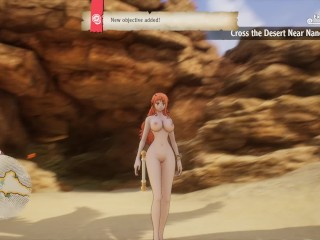 One Piece Odyssey Nude Mod Installed Game Play [part 11] Porn game play [18+] Sex game