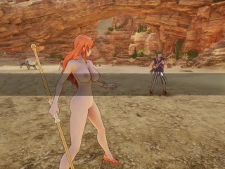 One Piece Odyssey Nude Mod Installed Game Play [part 14] Porn game play [18+] Sex game