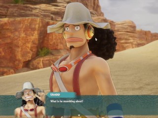 One Piece Odyssey Nude Mod Installed Game Play [part 14] Porn game play [18+] Sex game