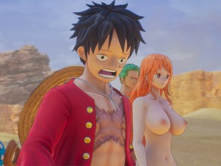 One Piece Odyssey Nude Mod Installed Game Play [part 14] Porn game play [18+] Sex game