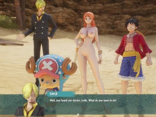 One Piece Odyssey Nude Mod Installed Game Play [part 09] Porn game play [18+] Sex game