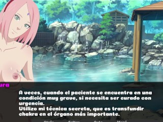 Follando a Sakura Haruno en las aguas termales - Naruto Family Vacation - [Escenas + Descarga]