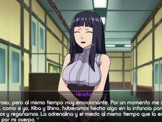 Recibiendo una mamada por parte de Hinata en la Escuela - KUNOICHI TRAINER - [Escenas + Descarga]