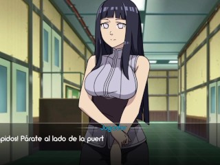 Recibiendo una mamada por parte de Hinata en la Escuela - KUNOICHI TRAINER - [Escenas + Descarga]