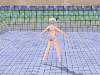 水着妖夢腰振りダンスリスペクトダンス