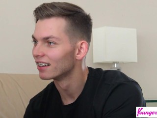 Sweet & Sexy StepMilf Ann Joy Seduces Stepson Offering A Hands on Lesson in Sex Education - S3:E2