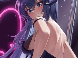 New Jersey Crashes her Honey's Vacation (Hentai JOI)