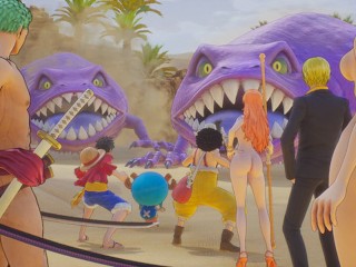 One Piece Odyssey Nude Mod Installed Game Play [part 14] Porn game play [18+] Sex game