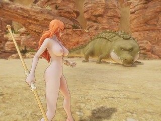 One Piece Odyssey Nude Mod Installed Game Play [part 15] Porn game play [18+] Sex game