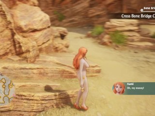 One Piece Odyssey Nude Mod Installed Game Play [part 16] Porn game play [18+] Sex game