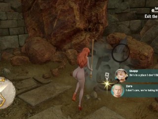 One Piece Odyssey Nude Mod Installed Game Play [part 18] Porn game play [18+] Sex game