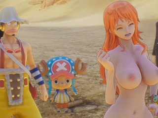 One Piece Odyssey Nude Mod Installed Game Play [part 19] Porn game play [18+] Sex game