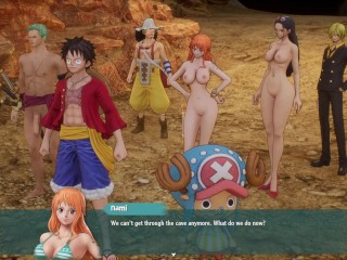 One Piece Odyssey Nude Mod Installed Game Play [part 20] Porn game play [18+] Sex game