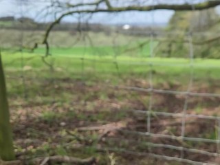 Reading Emile practicing reading aloud in nature