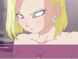 Android 18 anal sex with giant cock creampie dragon ball hentai - android quest for the ball
