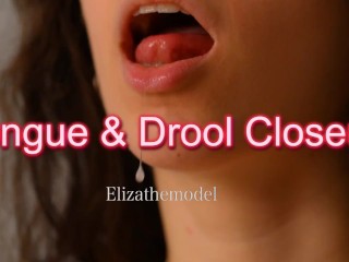 Tongue and Drool Closeup - teaser