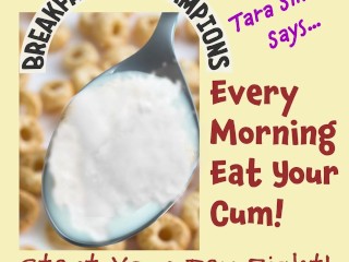 Breakfast Of Champions CEI Encouragement Daily Meditation Cum Eating Instruction Erotic Audio Fetish