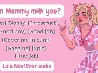 Mommy Sneaks Into Your Room And Milks You! | ASMR Audio Roleplay