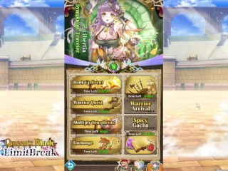 Queen's Blade Limit Break Libertia Symphony Traveler Fanservice Appreciation.