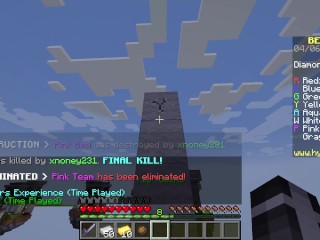 Minecraft bedwars pt2