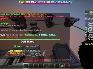 Minecraft bedwars pt2