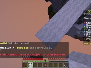 Minecraft bedwars pt2