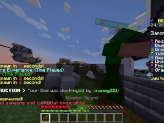 Minecraft bedwars pt2