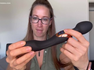 Squirt alarm with the double ended black Vibrator - SFW review