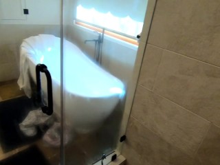 I Caught My Husbands Friend Spying On Me in the Shower