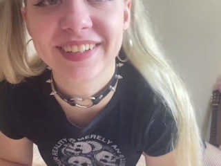 She wants to suck every free second