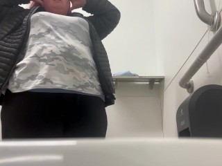 Fun in the girls bathroom