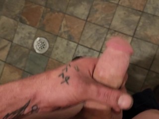 Got really horny and wanted to play with my big dick